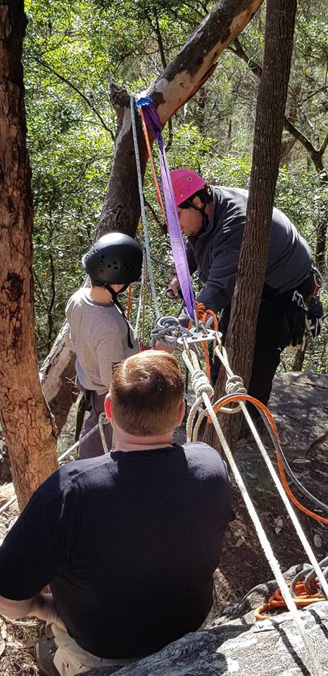 July   David and Kevin setup