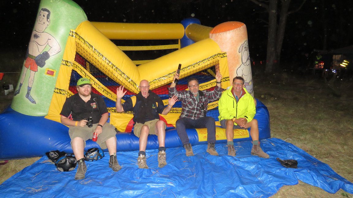 Doing the YMCA dance